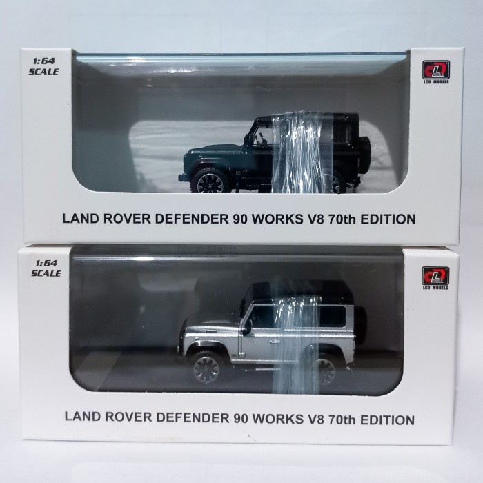 PROMO LCD MODELS 64 LAND ROVER DEFENDER 90 WORKS V8 70TH EDITION LCD64 TERLARIS