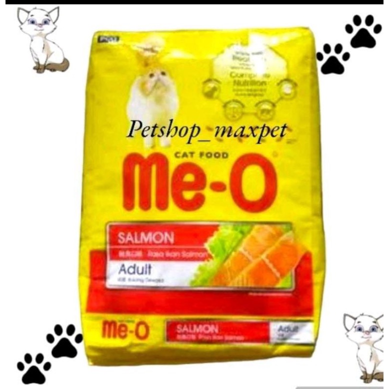 meo me-o adult dewasa 7 kg 7kg rasa salmon 1 karung cat dry food makanan kucing kering