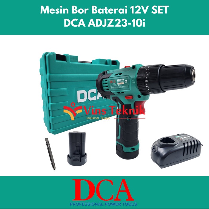 Promo Brushless Impact Drill Mesin Bor Baterai Adjz23-10I Dca Adjz 23-10
