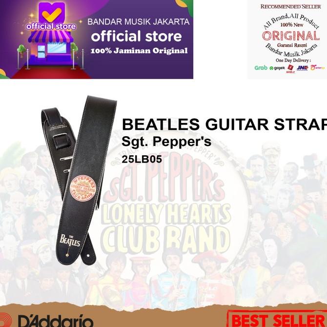 D'ADDARIO VEGAN STRAP-SGT PEPPER TS LHCB 25LB05