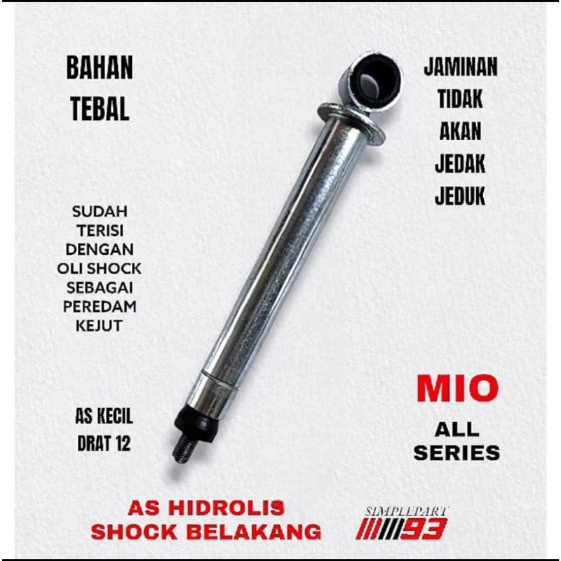 AS HIDROLIS SHOCK SHOK SKOK BELAKANG MOTOR MATIC YAMAHA - MIO