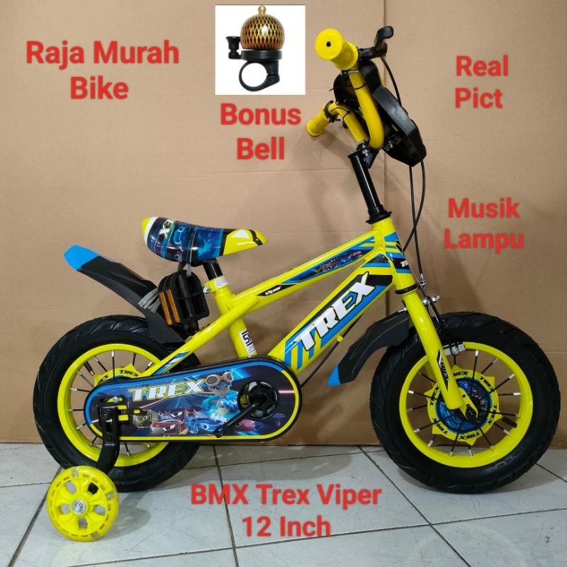 Sepeda Anak Bmx Trex Viper 12 Inch Sepeda Anak Laki Laki Bmx 12 Sepeda Bmx Trex