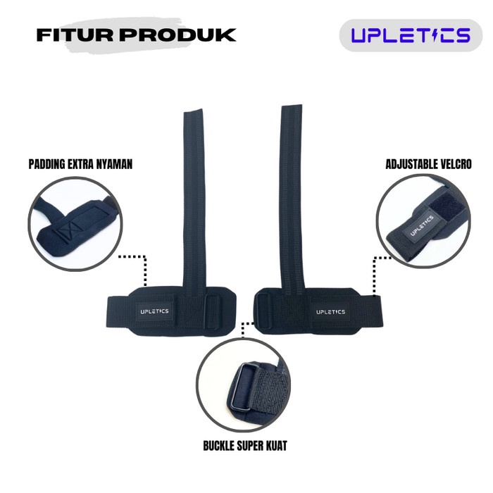 Upletics Weightlifting Strap Wrist Wrap Wrist Band Gym & Fitness