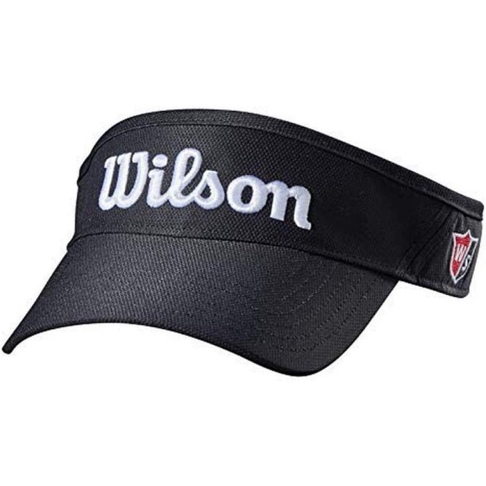 Promo Golf Topi Hat Visor Wilson Wgh6300Wh Original