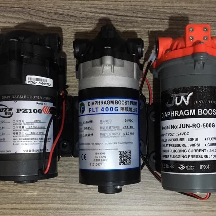 Pompa Ro 100 Gpd 24Vdc With Adaptor 1.5A Pz 100