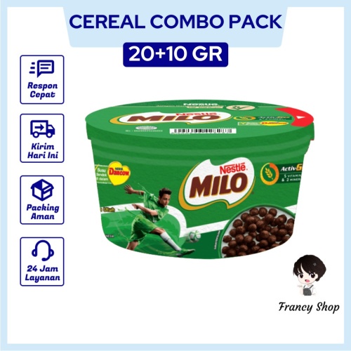 

Milo Cereal Combo Pack 20+12 32 gr