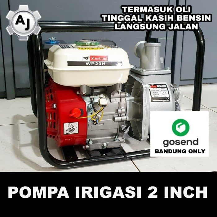 MESIN POMPA 2 INCH AIR ALKON IRIGASI SAWAH