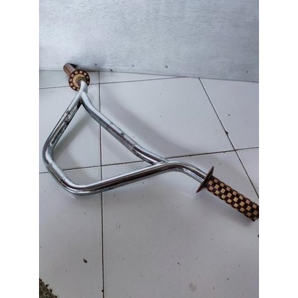 (bk) stang handlebar barset bar sepeda bmx oldschool osbmx handgrip grip ori taiwan freestyle bmx ha