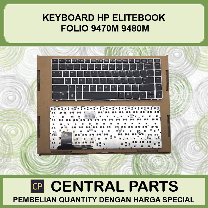 Keyboard Laptop HP Elitebook Folio 9470m 9480m
