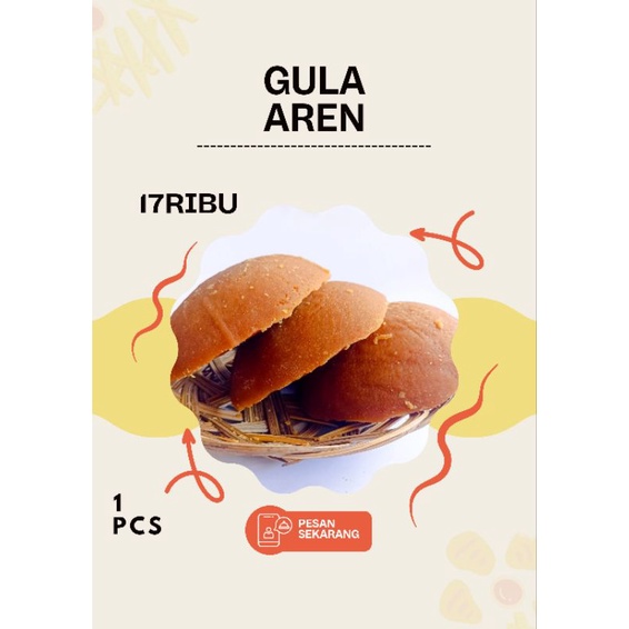 

100% GULA AREN / NIRA ASLI PURWOREJO 1PCS