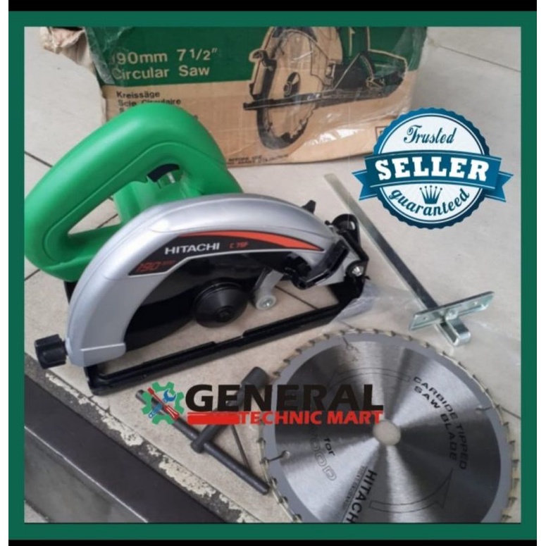 Mesin gergaji kayu circular saw HITACHI C7SF