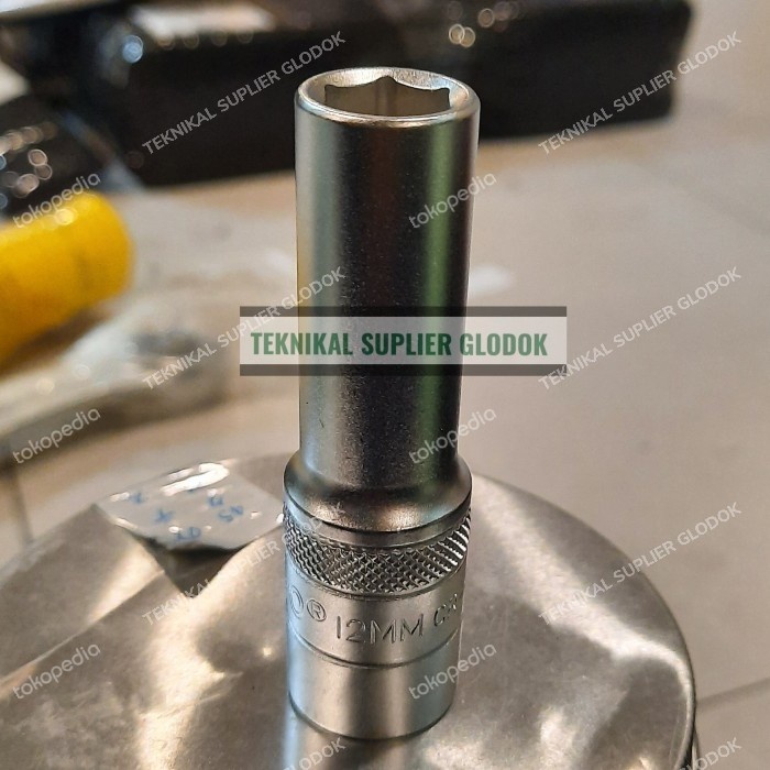 Mata Kunci Sok Panjang Tekiro 12 Mm / Deep Wall Socket Best Deal