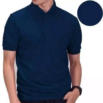 Berkualitas Kaos polos -  cotton combed pique - Kaos kerah pria - Kaos polo shirt lengan pendek mang