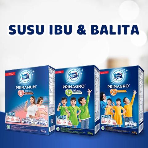 B.2.D,2 FRISIAN FLAG PRIMAGRO 1+ 3+ VANILA MADU COKELAT 750GR JANGAN DI KLIK