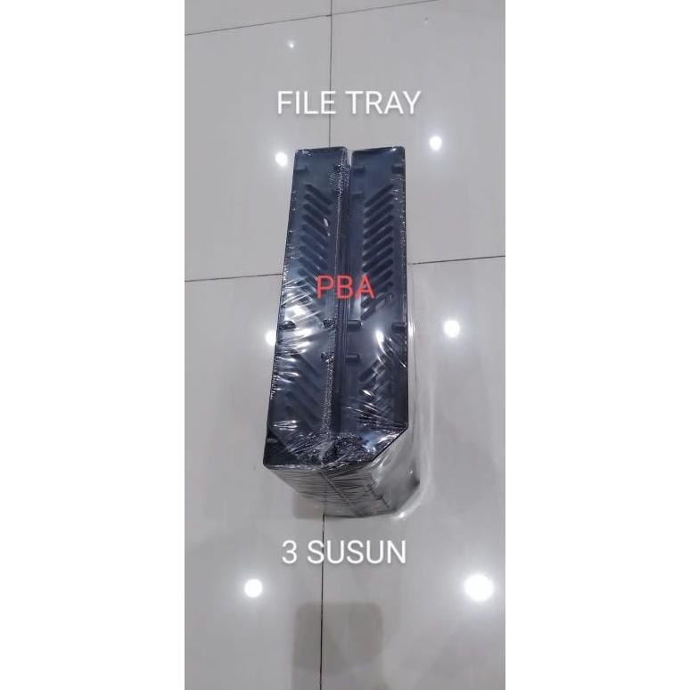 

Big Sale File tray 3 susun / rak file kertas 3 susun ,,
