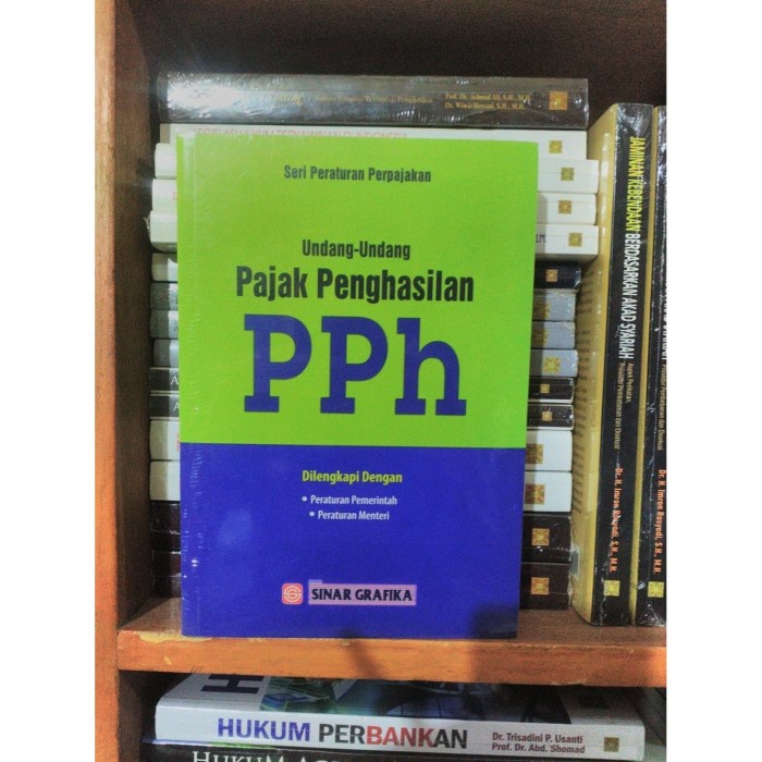 

SERI PERATURAN PERPAJAKAN UU Pajak Penghasilan PPH - Redaksi