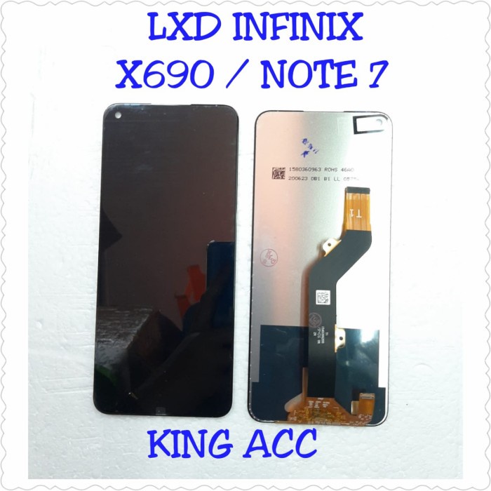 Lcd Touchscreen Infinix Note 7 X690 X690b Original