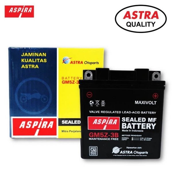 AKI MOTOR YAMAHA MIO SPORTY MIO SMILE ASPIRA - GS ASTRA GM5Z-3B MF ORIGINAL AKI KERING