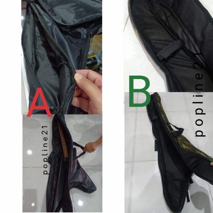 tas gitar listrik flying v / softcase flying v guitar lisaajah1516