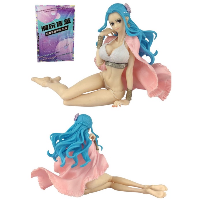 One Piece Vivi Shiny Venus Glitter Glamours Swimsuit Seated Figure Ready