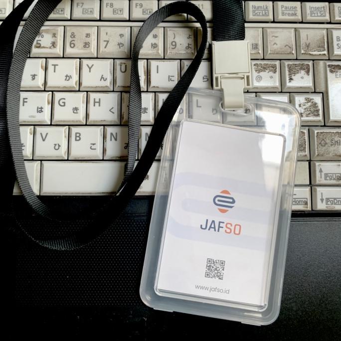 

AKASHMARKET !!! name tag id card holder lanyard - TERLARIS !