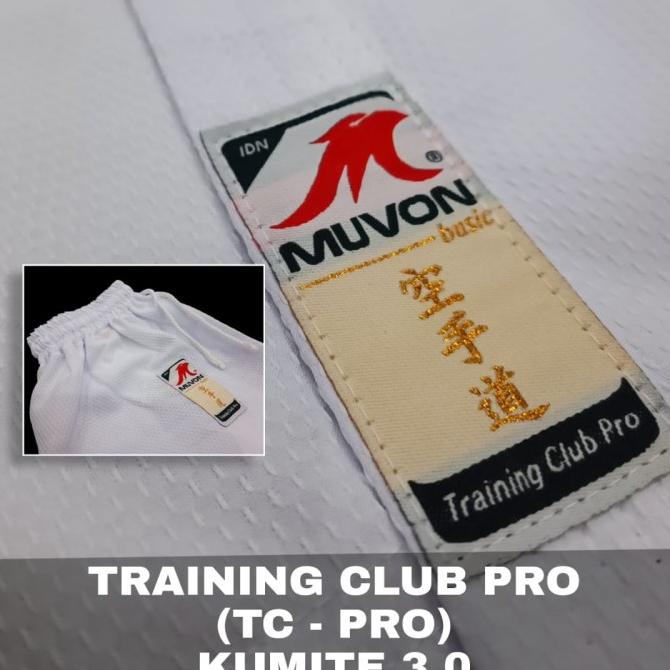 Muvon Training Club Pro Kumite TC 3.0 seragam baju karate tegi