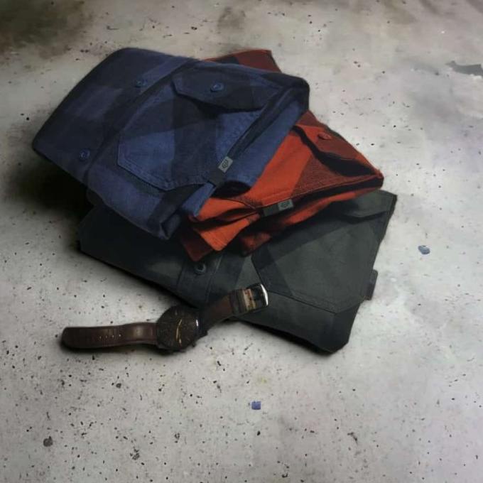 New Kemeja Flanel Outdoor Fox Racing Original