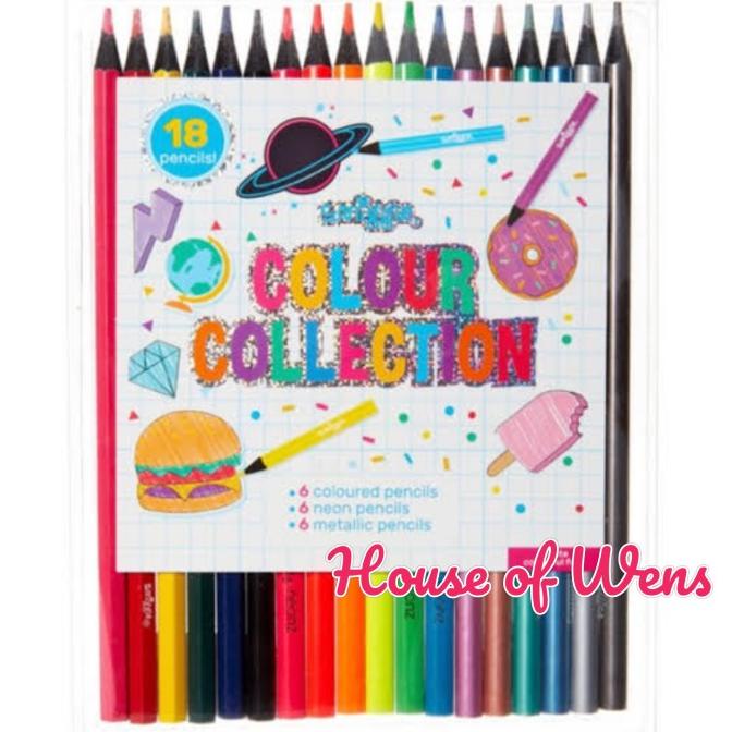 

Best Sales Smiggle Colour Collection Pencil Pack - Pensil Warna Smiggle Stok Terbatas