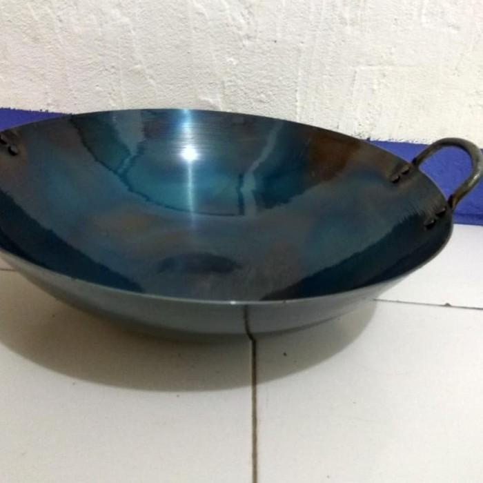 KUALI PENGORENGAN WAJAN BAJA WOK BAJA KUALI NASI GORENG 55CM