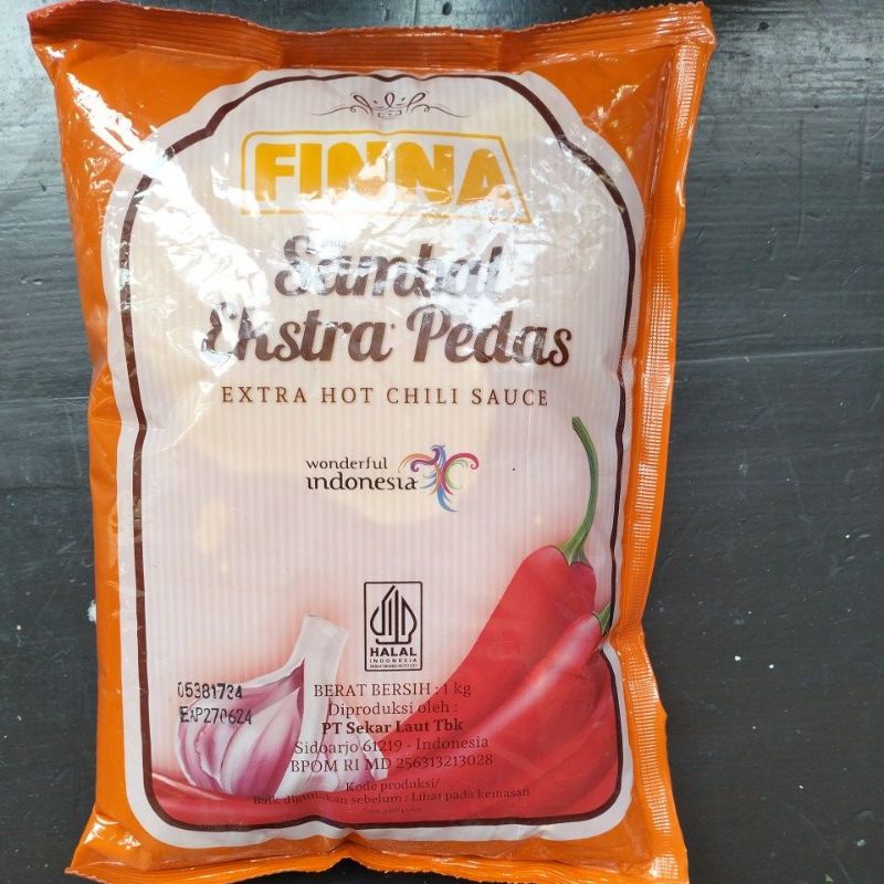 

FINNA Saus Sambal Ekstra Pedas 1kg