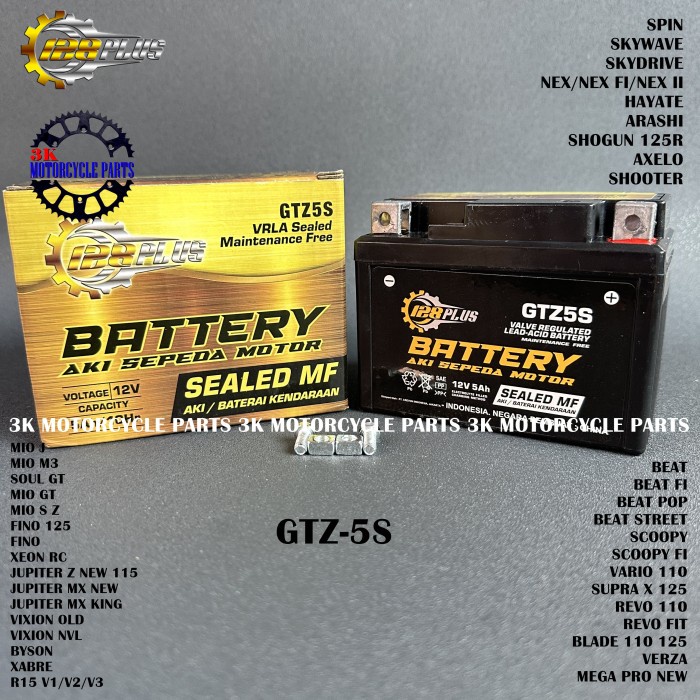 AKI KERING AKI MOTOR GTZ5S BEAT FI SCOOPY FI SUPRA X 125 VERZA BLADE