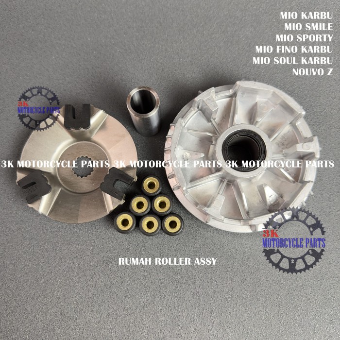 RUMAH ROLLER KOMPLIT MIO KARBU MIO SPORTY SMILE FINO KARBU MIO SOUL