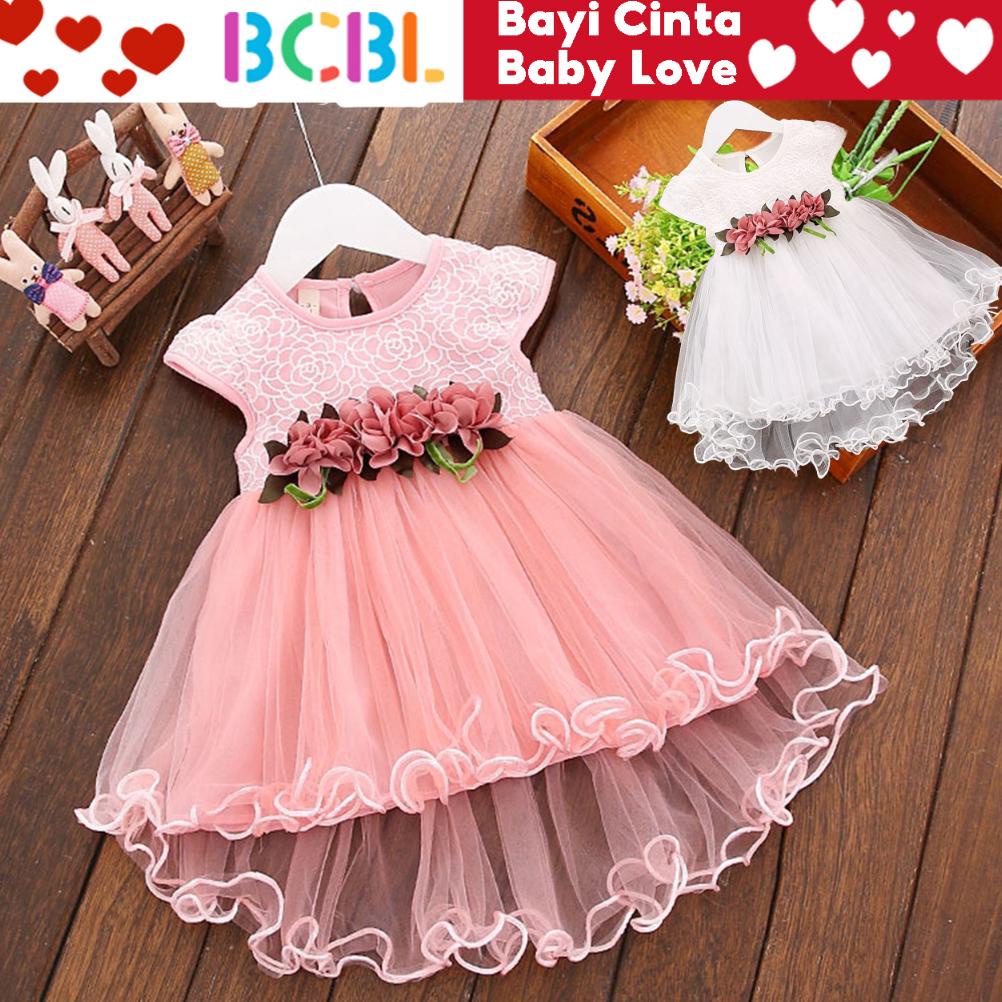 Dress Bayi Perempuan 6 12 Bulan Import Korean Style Baju Bayi Perempuan Lucu  Dress Bayi Perempuan 1