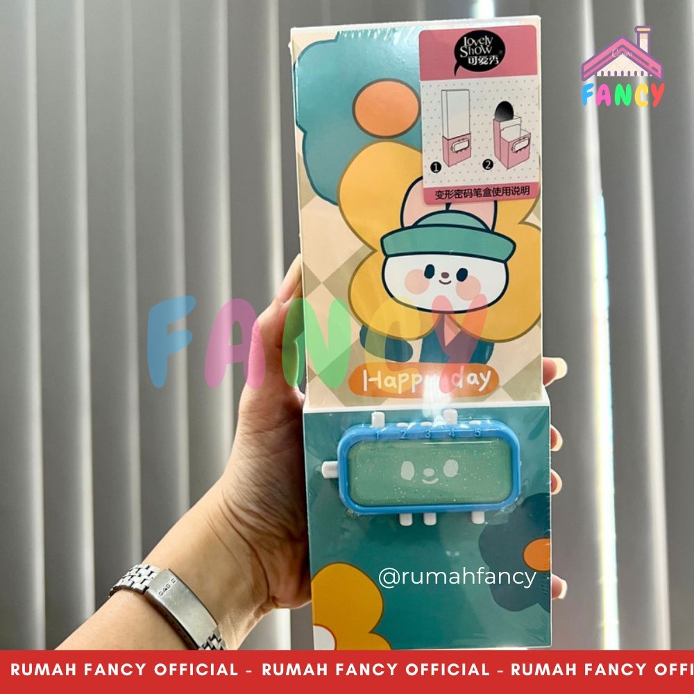 

[Free Bubble + Dus] Tempat Sil Kotak Sil Plastik Kax 220 1 Susun Motif Kter Girl / Animal Kunci Kode