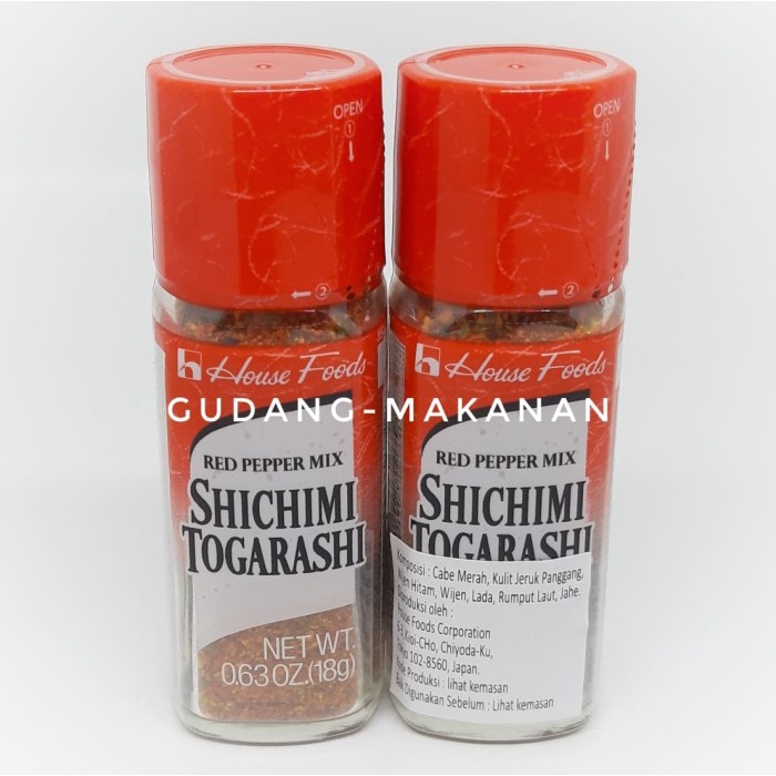 

Promo House Shichimi Togarashi / Cabe Bubuk Campuran Jepang 18Gr Terbaru