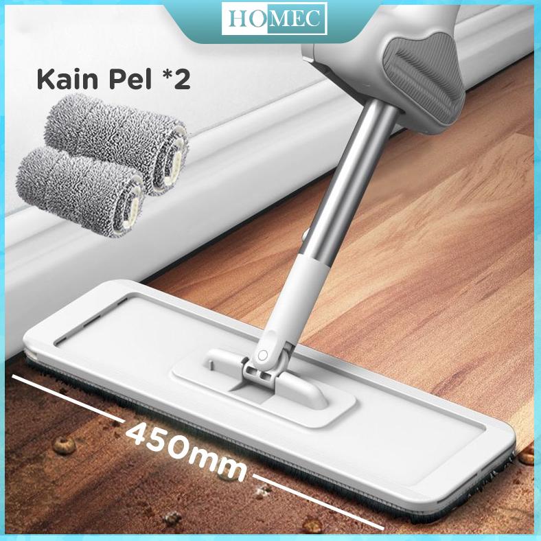 Alat Pel Lantai Ultra Mop Pel Alat Pel Lantai Otomatis Lap Pel Pel Lantai Besar Lantai Alat Pel Lant
