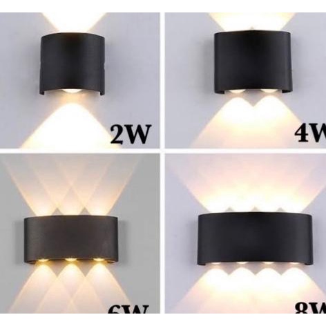 Lampu Dinding Pilar Pagar Outdoor Waterproof Lampu Dinding Taman Hias