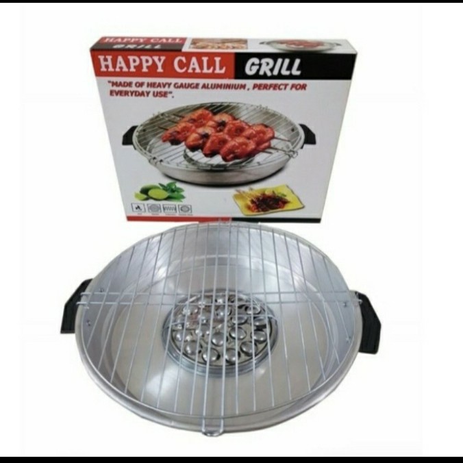 BISA COD HAPPY CALL Grill Pemanggang /panggangan sosis, ikan,sate dll /GRILL PEN/BAKARAN SATE/MULTI