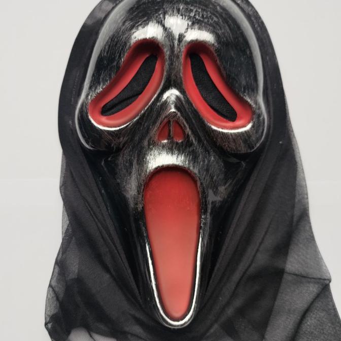 Produk Terlaris - Promo Murah Topeng Halloween Scream Seram Mask Ghost - Langsung Kirim