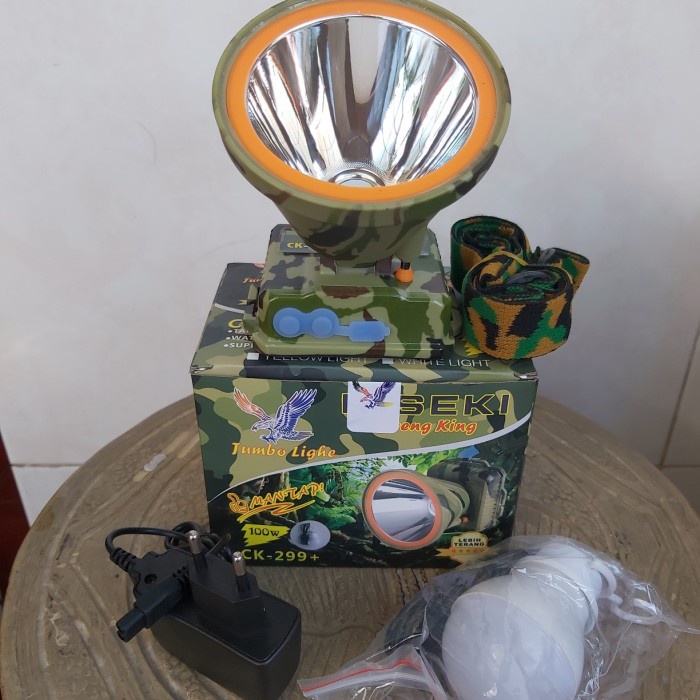{NezShop} senter kepala kiseki 100w CK299 Diskon