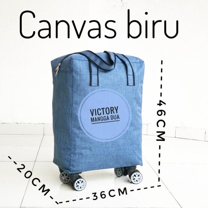 Tas travel, tas troli, tas lipat, tas roda, tote panda hitam