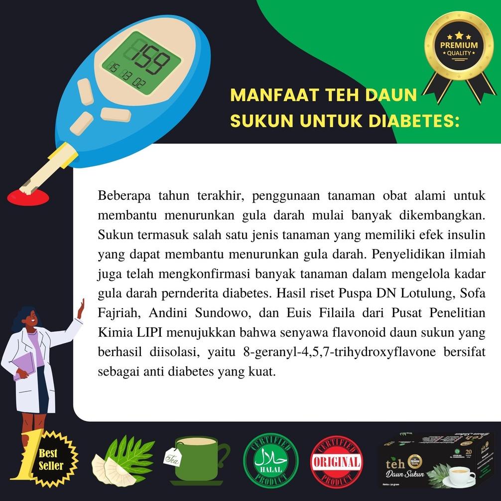 

Terlaris Teh Daun Sukun Laasyaka Original Banyak Manfaat Kesehatan