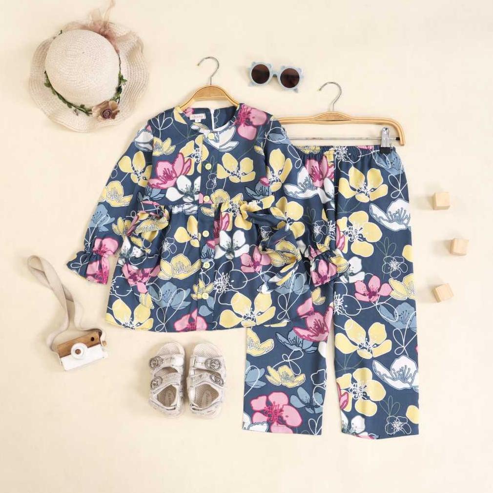 Big Sale Chieky - One Set Rayon Anak/ Set Tunik anak 1-10 Tahun/Setelan anak perempuan