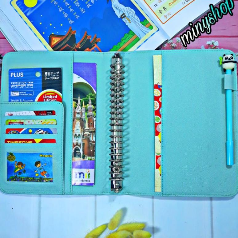 

New! Binder Polos Exclusive A5 20 Ring Ada 12 Warna Pilihan Agenda Kuliah Kulit !