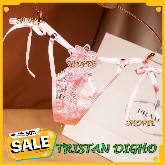 CELANA DALAM WANITA SEXY JALA SISI TRANSPARAN DASI GSTRING BIKINI C / CELANA DALAM WANITA SEXY JALA 