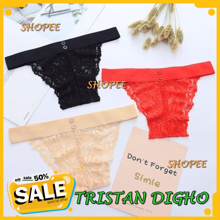 G STRING WANITA CELANA DALAM SEXY RENDA TRANSPARAN CD LINGERIE C / G STRING WANITA CELANA DALAM SEXY