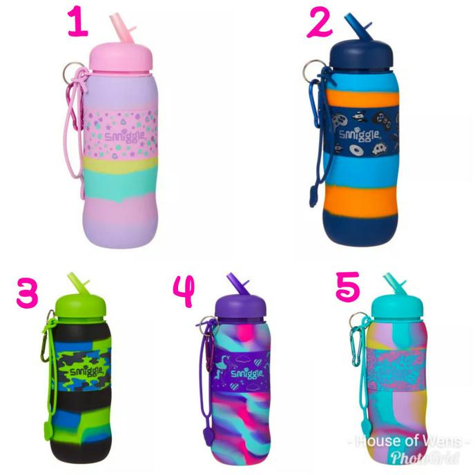 New Sale Smiggle Super Silicone Roll Bottle - Botol Minum Smiggle Original