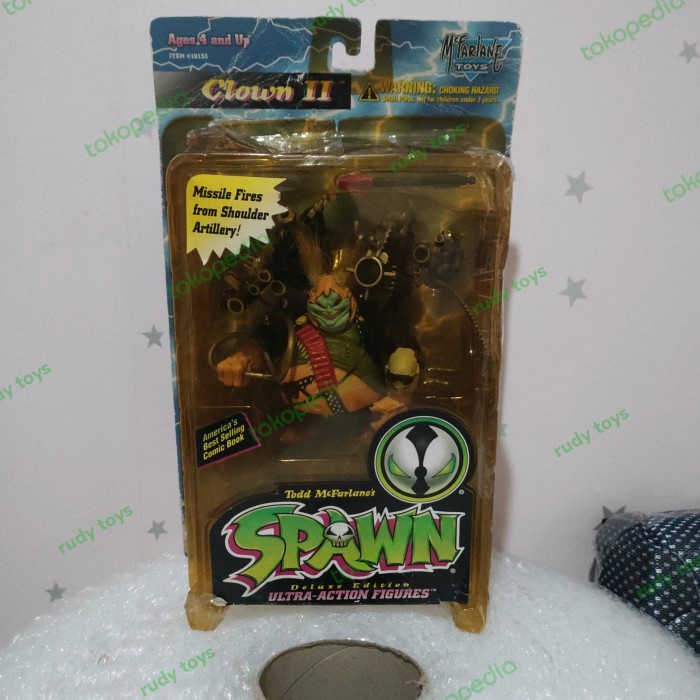 ✅COD Mcfarlane Spawn Ultra Clown Ii Bisa Gojek