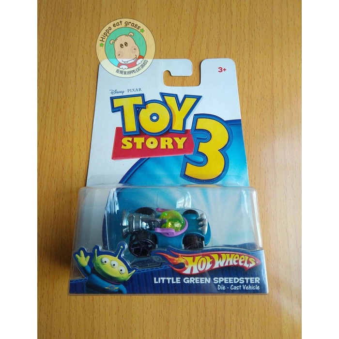 ✅New Hot Wheels Hotwheels Toy Story 3 Little Green Speedster Bisa Gojek