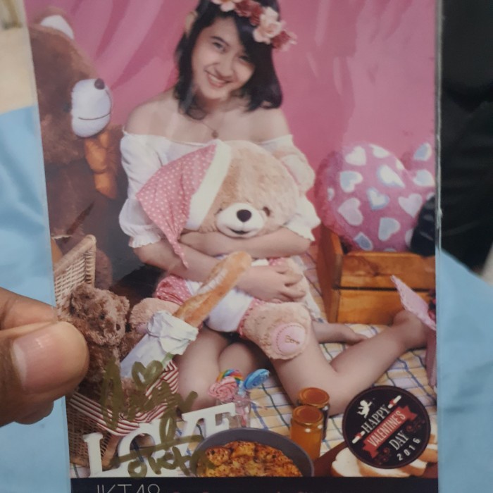 ✅New Pp Okta Jkt48 Sign Limited Valentine 2016 Terbaru